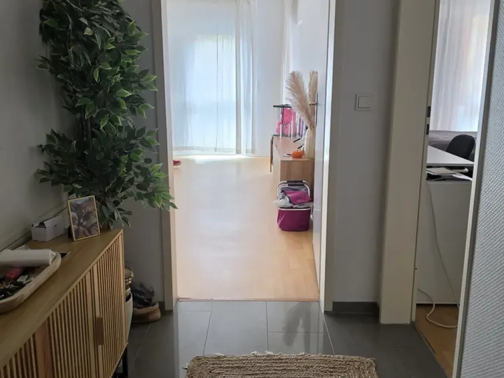 Schöne, gepflegte 2-Zimmer Erdgeschosswohnung mit Balkon