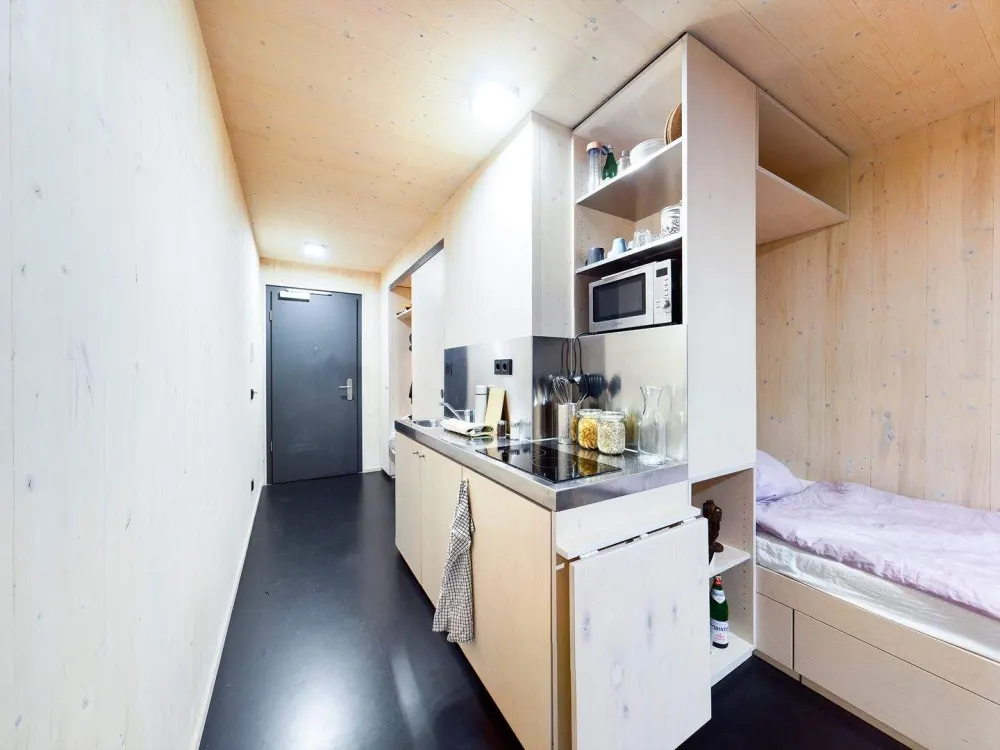 DIE ZIMMEREI | 25% auf die 1. Miete: Nachhaltiges Apartment ideal für Praktikant:innen | Bigger Bude