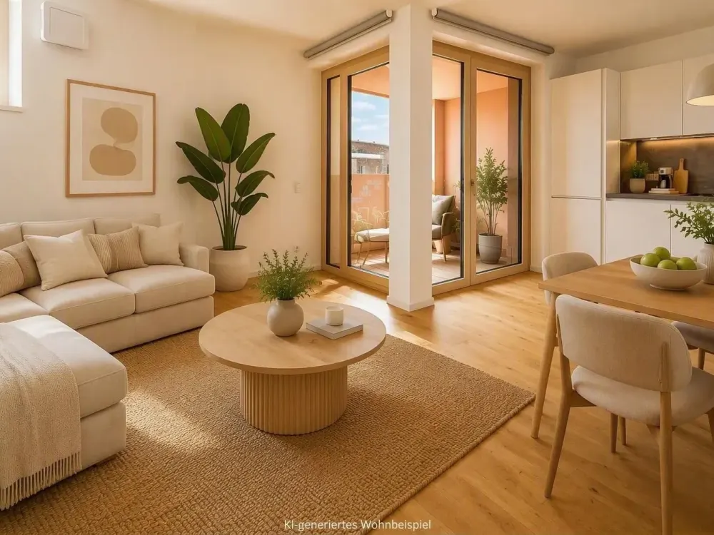 LIST-PELIKAN | First Occupancy | High-Quality 2-Room Apartment with Loggia and Built-In Kitchen