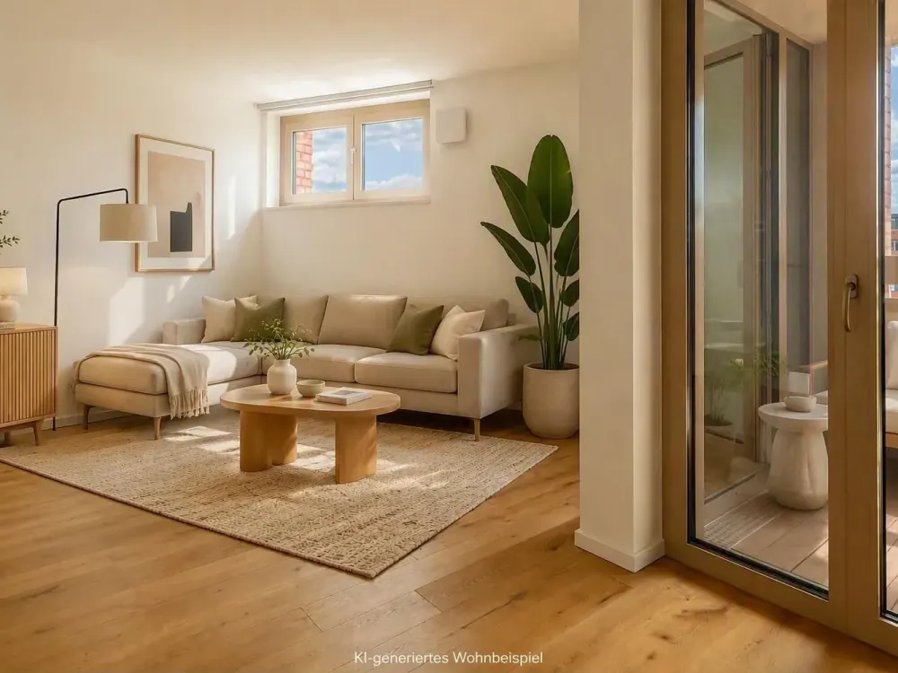 LIST-PELIKAN | First Occupancy | High-Quality 2-Room Apartment with Loggia and Built-In Kitchen