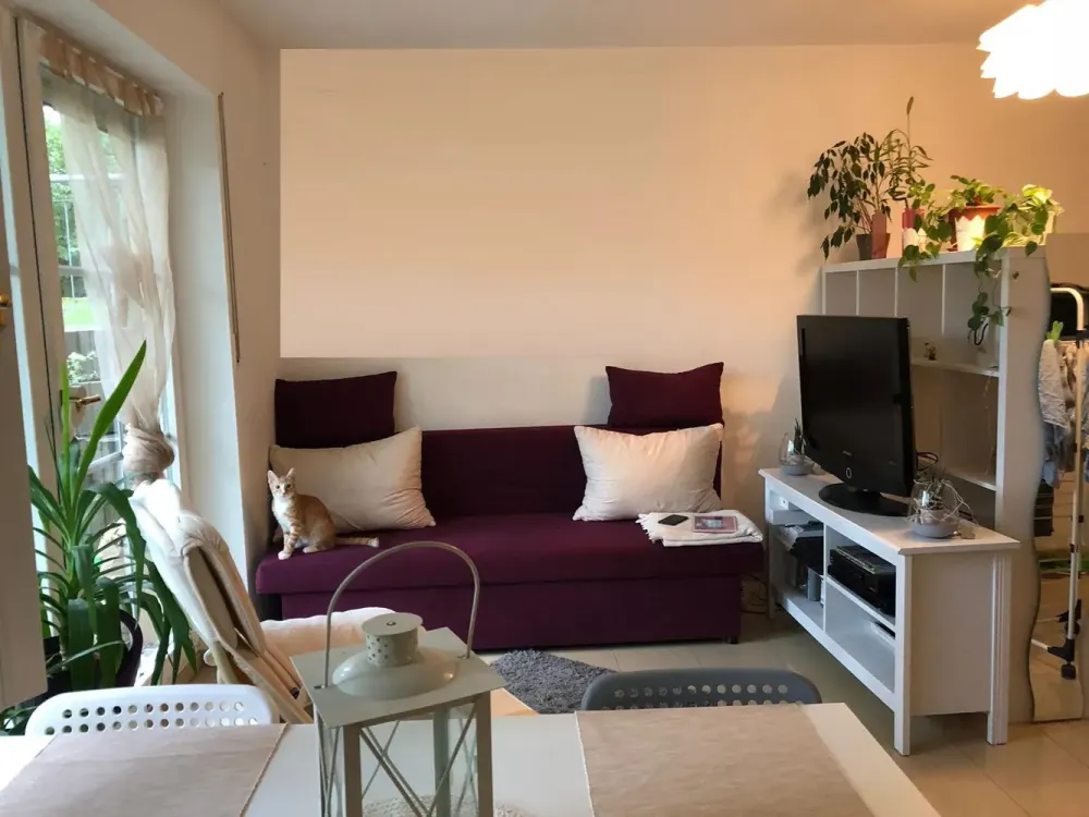 Accessible 1-Room Apartment with Terrace in Green Surroundings; Cellar; Underground Parking Space