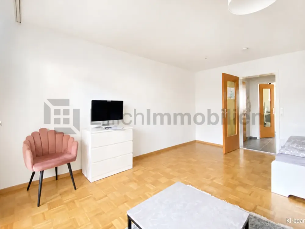 Klein, fein, bestens angebunden, 1-Zimmer-Wohnung mit sonnigem Südbalkon