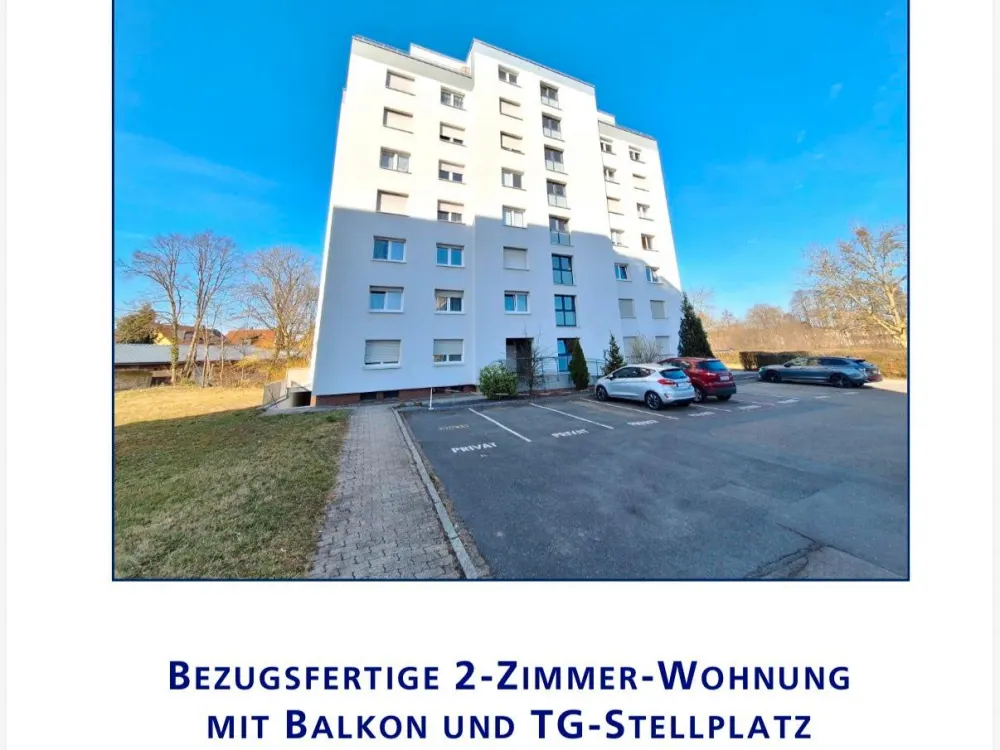 2-ZIMMER-WOHNUNG MIT BALKON UND TG-STELLPLATZ