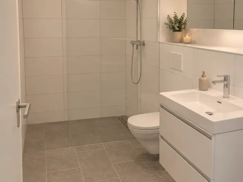 Erstbezug: Gehobene, möblierte 1-Zimmer-Wohnung mit Südbalkon, Neufahrn b. Freising