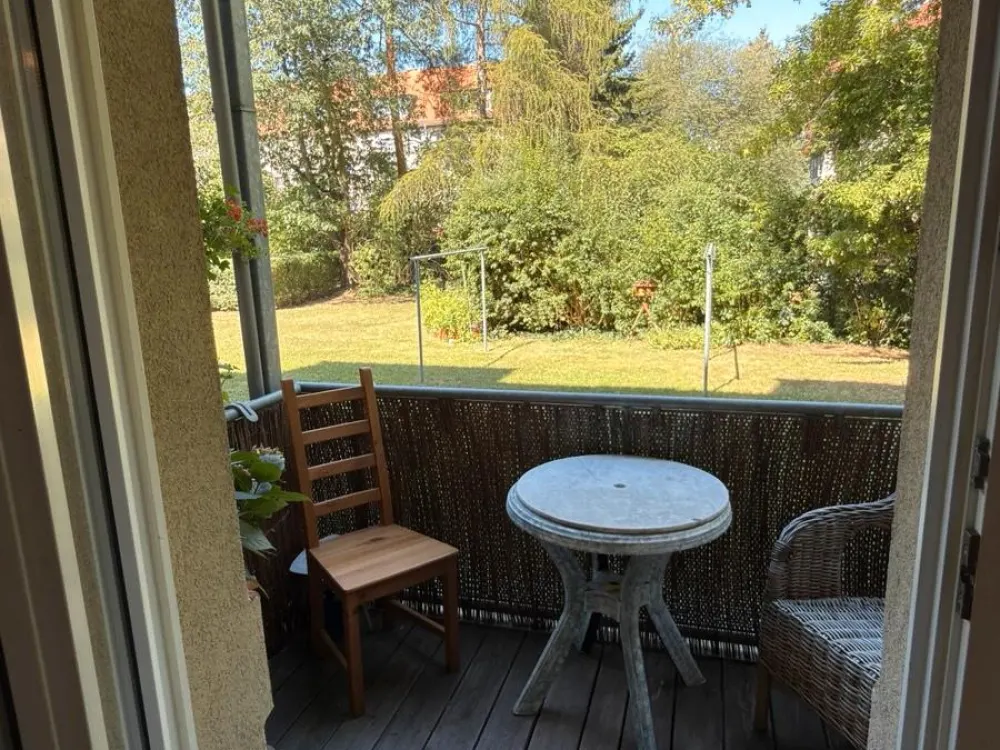 3-Zimmerwohnung Dreiraumwohnung Erdgeschoss Einbauküche Balkon