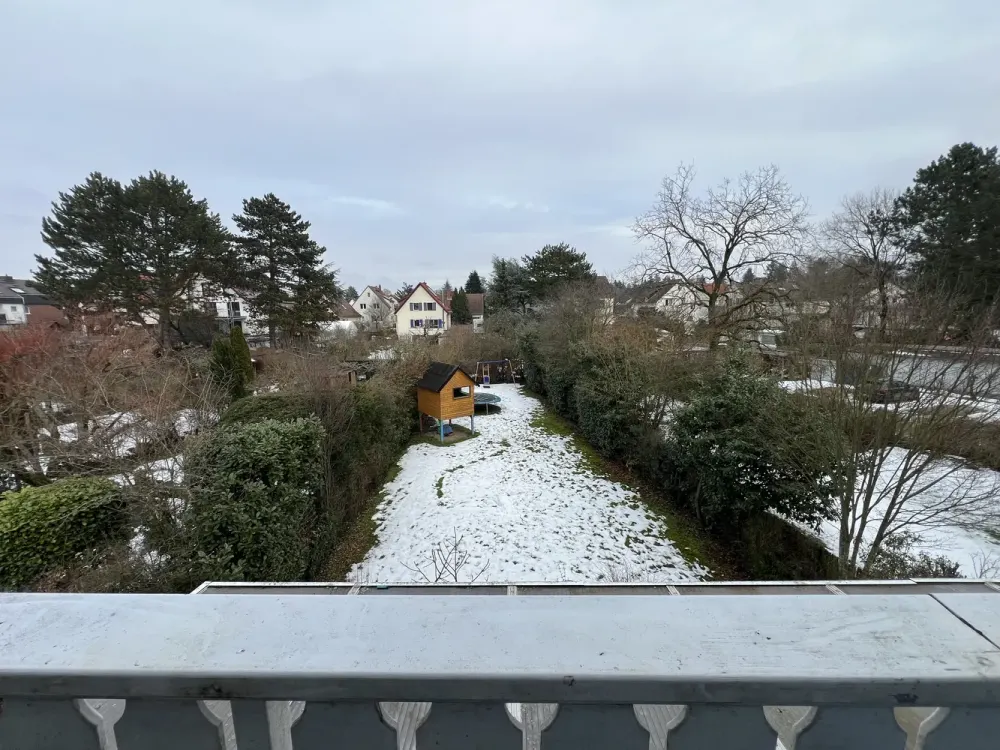 Helle 3-Zimmer Wohnung + Garten + Garage in exponierter Offenbacher Lage