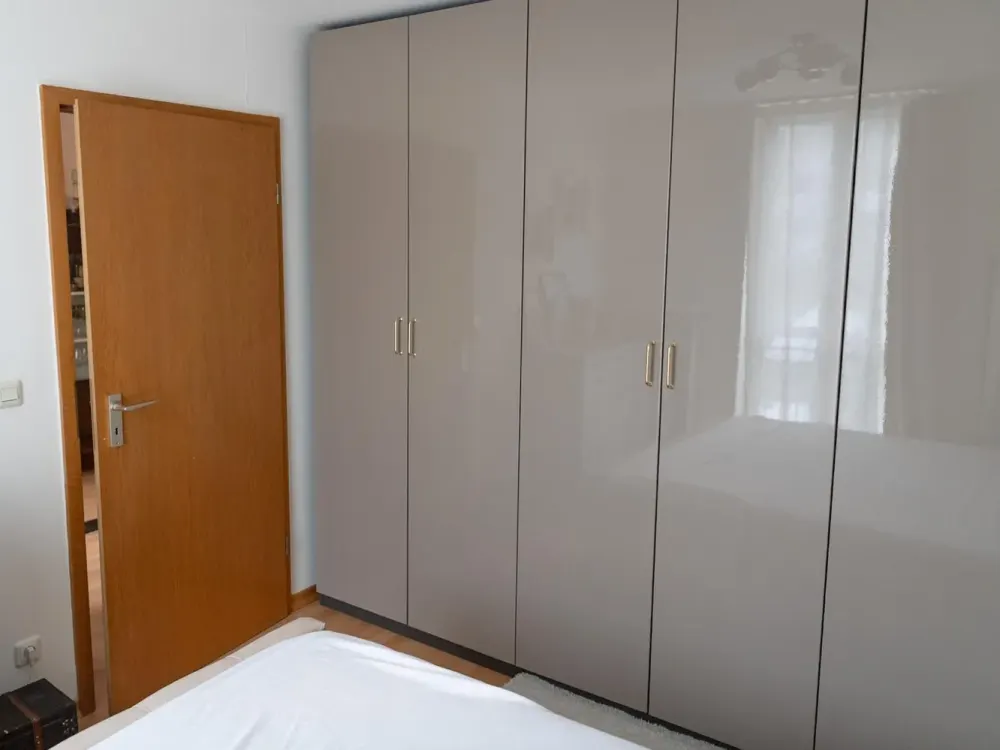 Partially Furnished 2-Room Apartment with Kitchen and Underground Parking Space in Munich-Milbertshofen