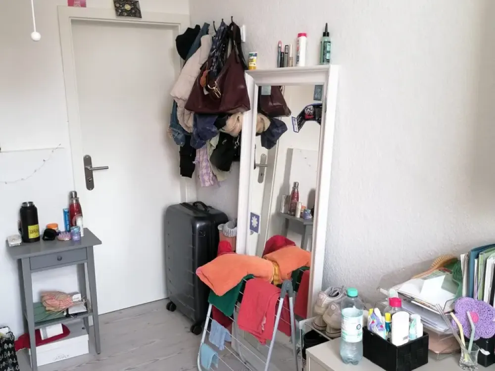 GAR41-WE09 LONGTERM möblierte 3-Zimmer-Wohnung - WiFi - Mit Anmeldung - gerne 3 Studenten