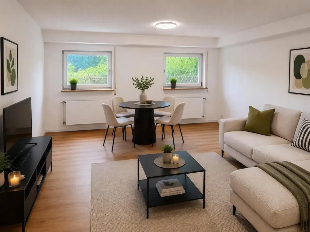👉 Einziehen & Wohlfühlen: Frisch renovierte Gartenwohnung mit Terrasse & Sauna