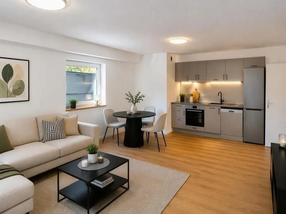 👉 Einziehen & Wohlfühlen: Frisch renovierte Gartenwohnung mit Terrasse & Sauna
