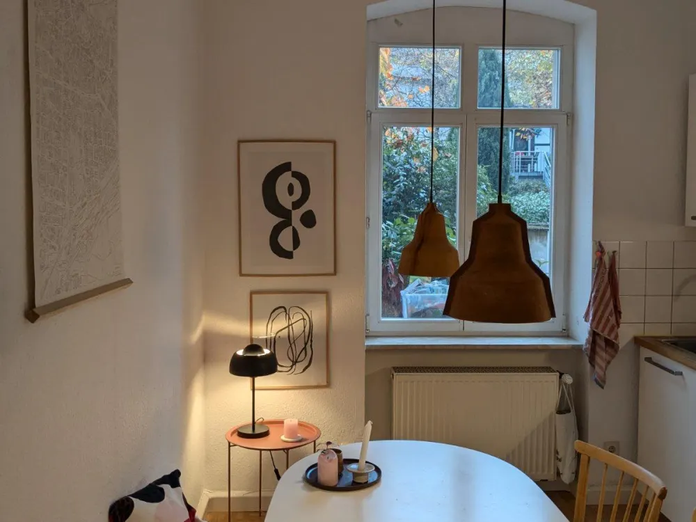 Möblierte Helle 2-Zimmer-Wohnung in KA Weststadt, Toplage, Garten