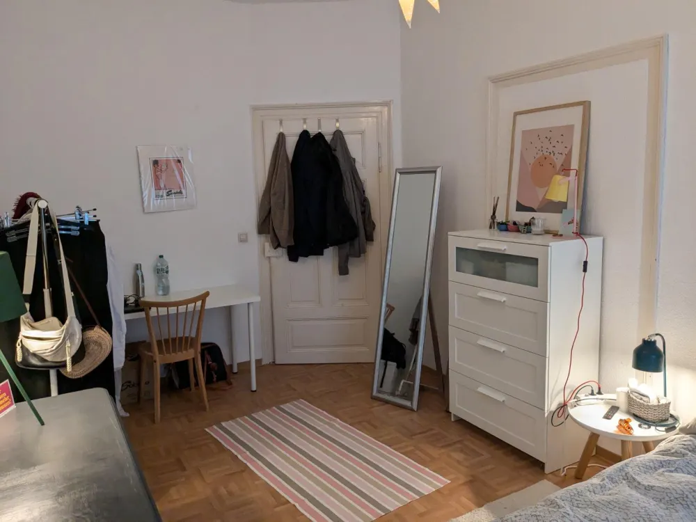 Möblierte Helle 2-Zimmer-Wohnung in KA Weststadt, Toplage, Garten