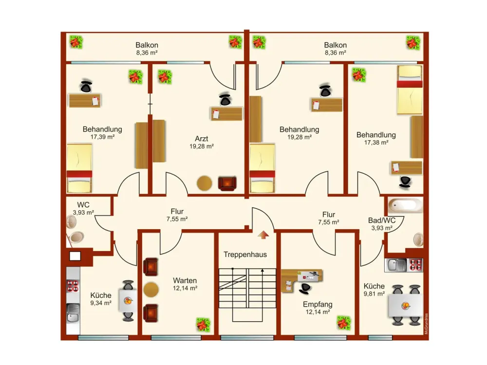 Große Wohnung in Karlsruhe - Waldstadt