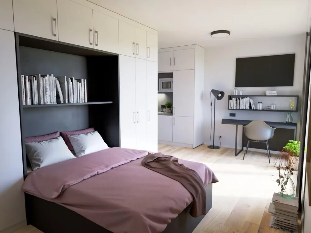Möbliertes Studio-Apartment in Hamburg, ab Oktober, all-inklusive