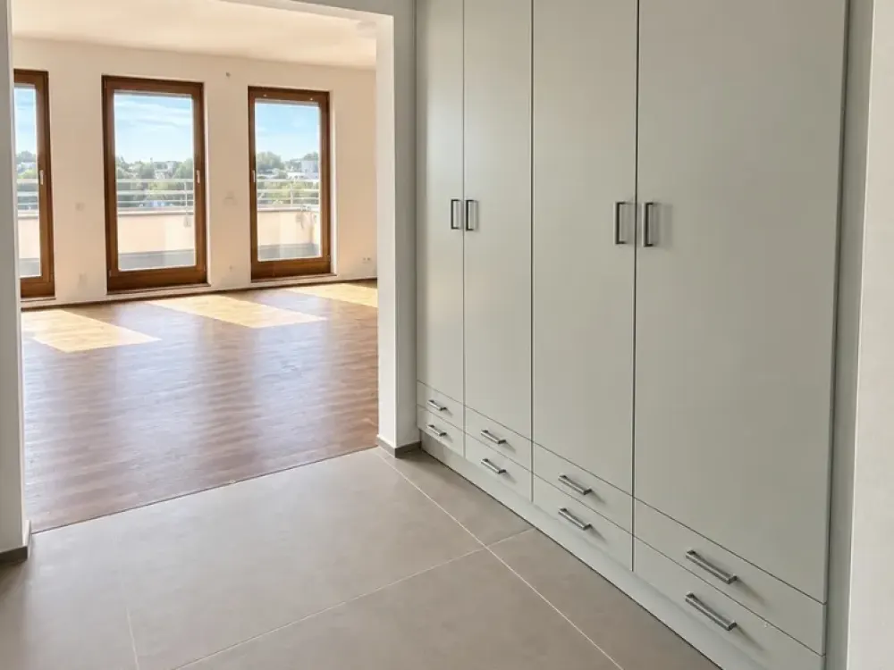Wohnen am Wasser Studio-Wohnung mit Südbalkon, Sonnenuntergänge & Blick auf den Berliner Fernsehturm