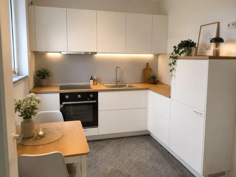 Frisch sanierte 2-Raumwohnung mit großer Terrasse und Möglichkeit auf EBK wartet auf Sie!