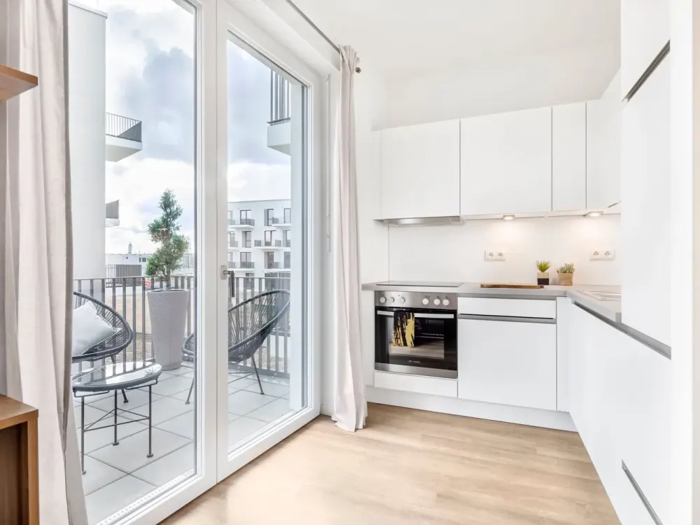 Stilvolle 3-Zimmer-Wohnung mit Balkon und Einbauküche | verfügbar ab sofort