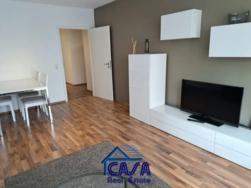WESTEND-NORD: 3,5 Zimmer Wohnung mit Balkon hochwertig möbliert, sehr ruhig gelegen