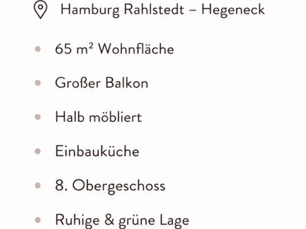 2-Zimmer wohnung zur Untermiete