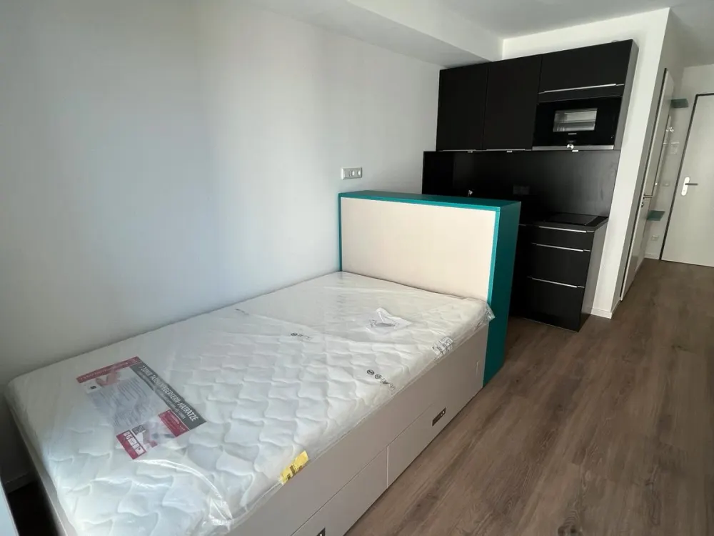 Modernes, voll möbliertes 1-Zimmer-Apartment mit Balkon, ab 1.09.