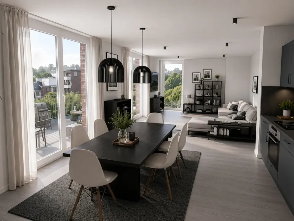 Neubau EDGE - 2-Zimmer-Wohnung zum Wohlfühlen in Horn-Lehe