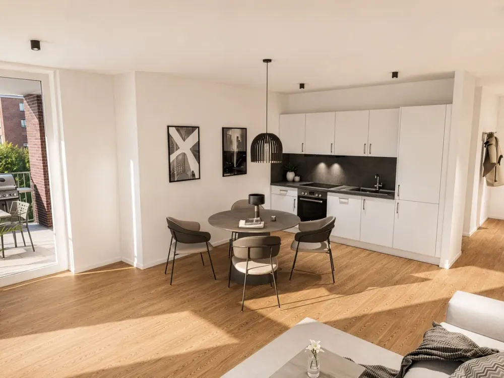 Neubau EDGE - 2-Zimmer-Wohnung zum Wohlfühlen in Horn-Lehe