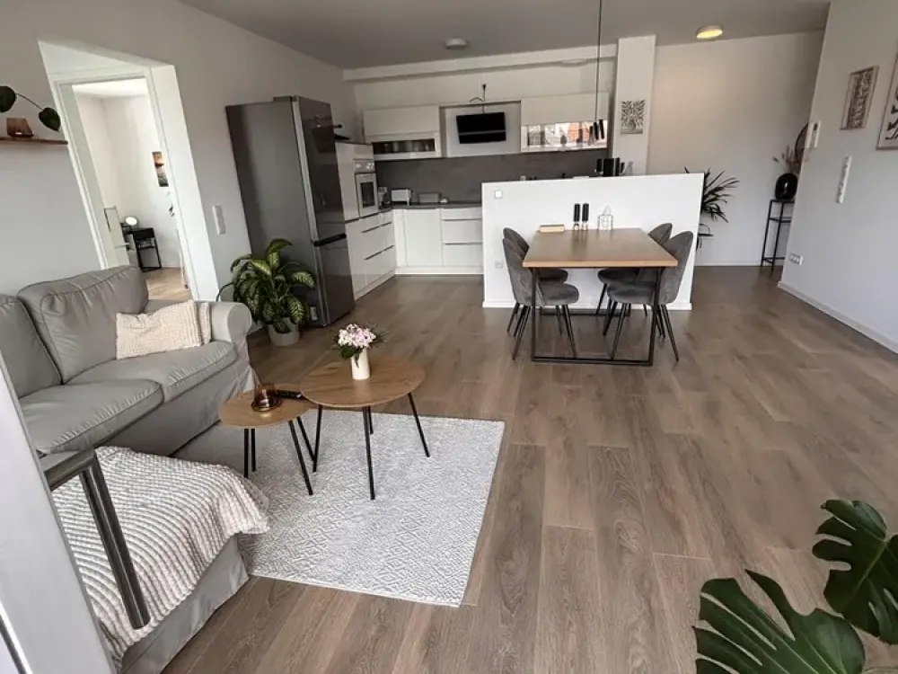 Zuhause heute- Moderner und energieeffizienter Neubau (KfW40) 3-Zimmer-Wohnung