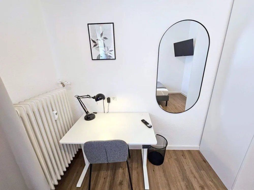 Ab 01.10.2026 - modern möbliertes Zimmer in 3er WG - top Lage Ostend- fußläufig zur EZB