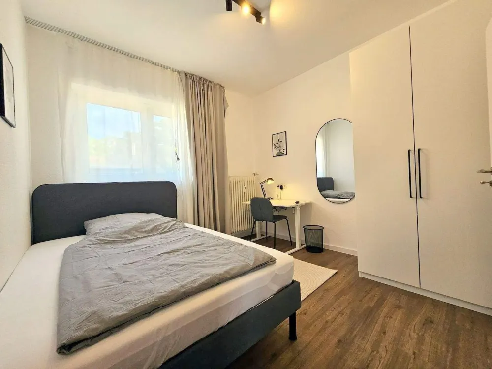 Ab 01.10.2026 - modern möbliertes Zimmer in 3er WG - top Lage Ostend- fußläufig zur EZB
