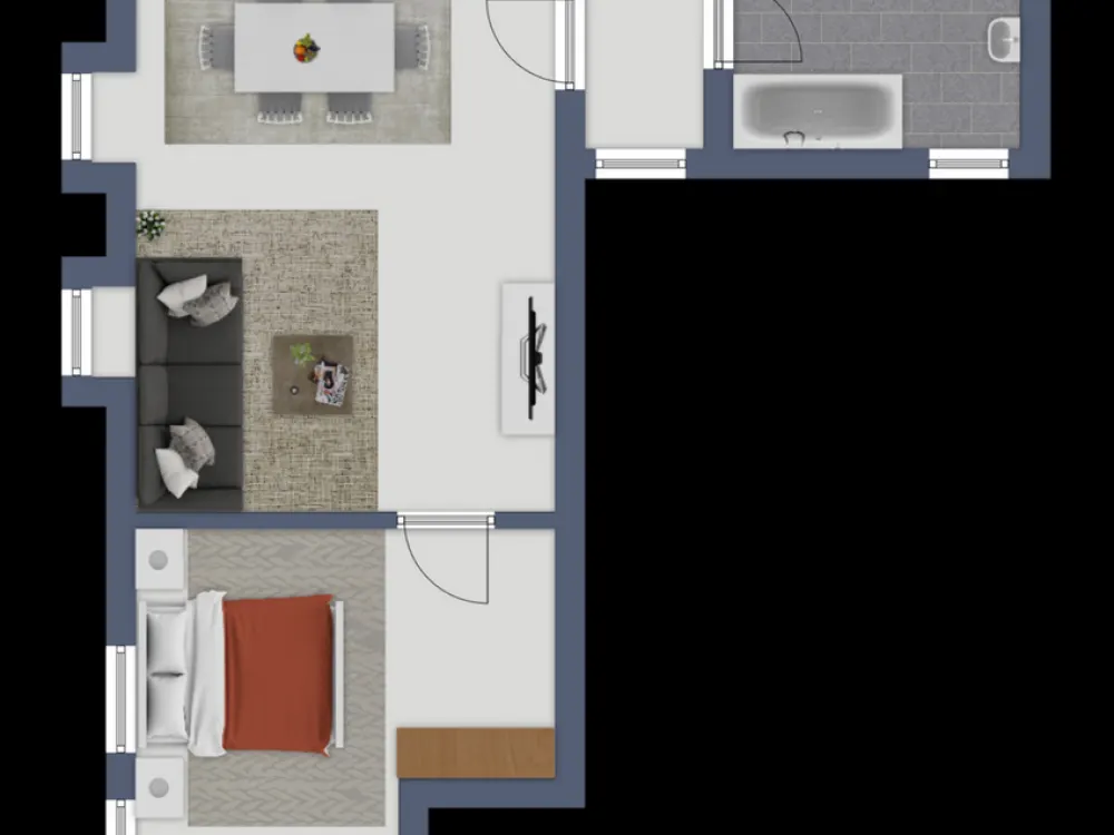 *Großzügige 2-Zimmer-Wohnung in zentraler Lage von Leverkusen*