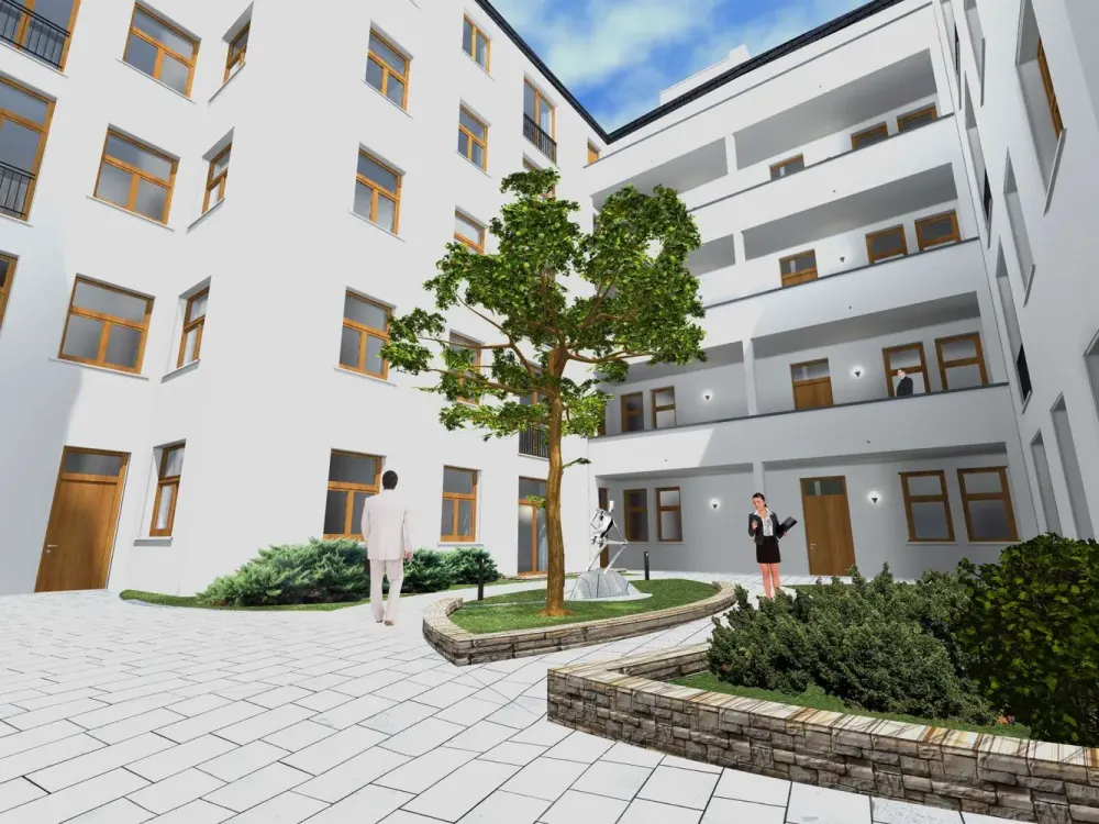 Moderne, komplett möblierte Apartments im Business Apartmenthaus (0-09))