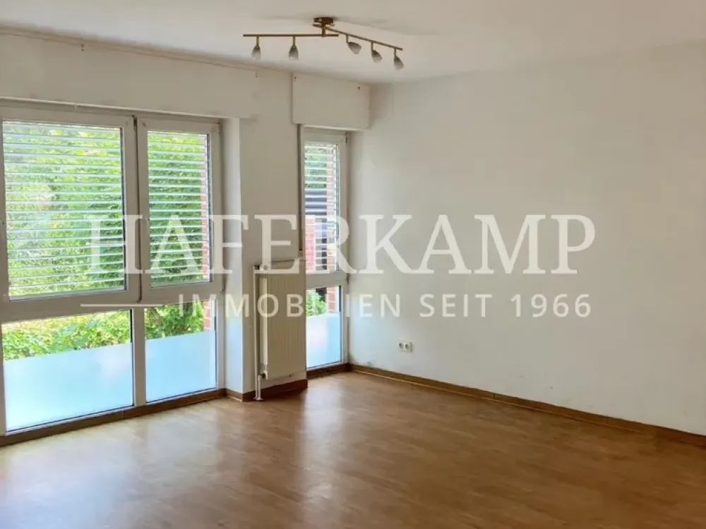 Helle 2-Zimmer-Wohnung mit Balkon und Einbauküche in Münster
