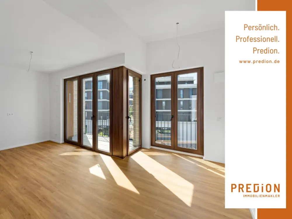 Preisgedämpfte 1-Zimmer-Wohnung im Neubauquartier Deiker Höfe!