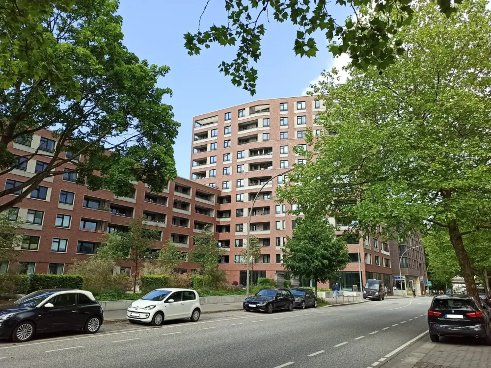 Modern New-Build Apartment for Rent with Roof Terrace in Hamburg Winterhude - Wentzel Dr.