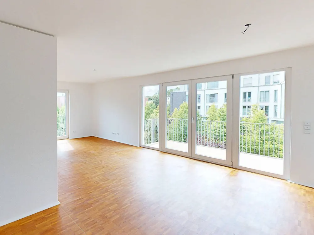 Helle 2-Zimmer-Wohnung inkl. neuer EBK mit Blick ins Grüne!
