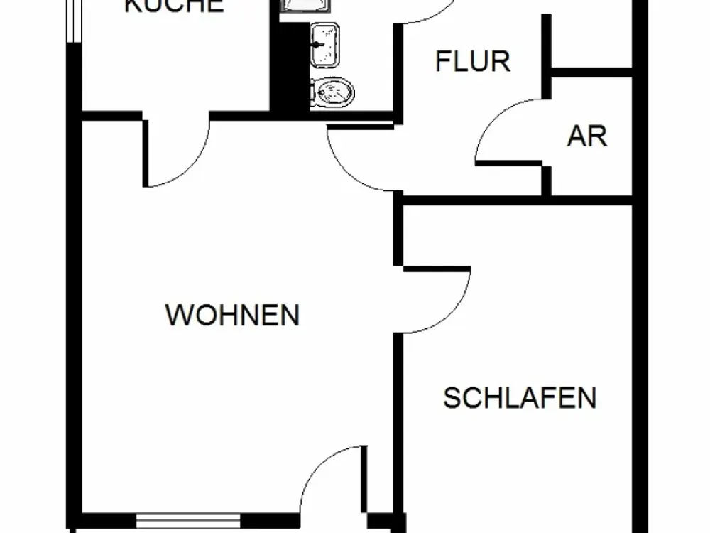Willkommen Zuhause: interessante 2-Zimmer-Wohnung (WBS)