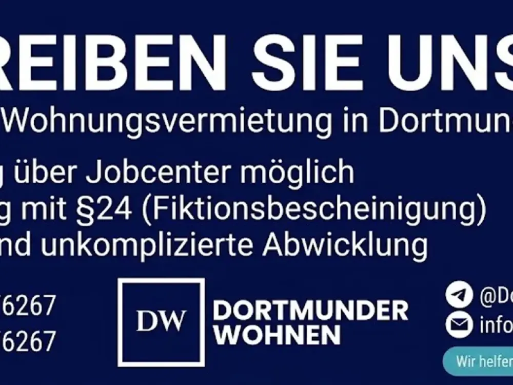 Freshly Renovated 2-Room Apartment on the Ground Floor in Dortmund-Innenstadt-Nord, Stahlwerkstraße 36