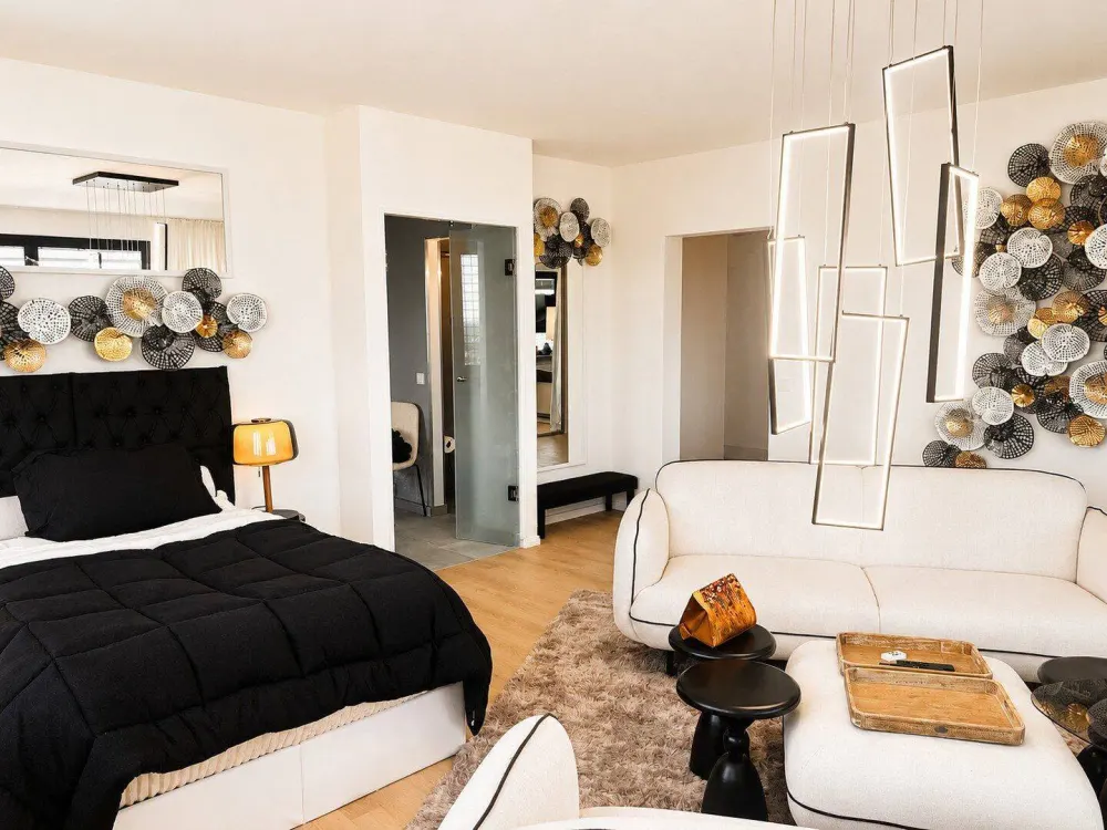 Fully furnished high-rise residence 29F/ W3 Panorama views over Hamburg