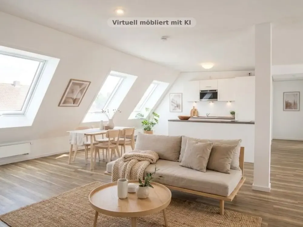 HOMESK - Großzügige 5-Zimmer-Maisonette-Dachgeschosswohnung mit Aufzug und Einbauküche und 3 Bädern