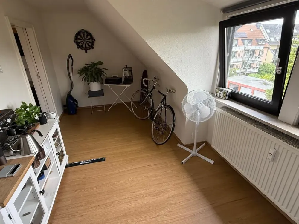 Beautiful 3-Room Attic Apartment