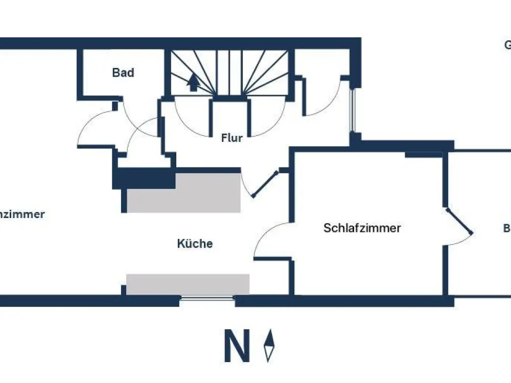 Gemütliche Wohnung mit Sonnenbalkon in Bremen Osterfeuerberg