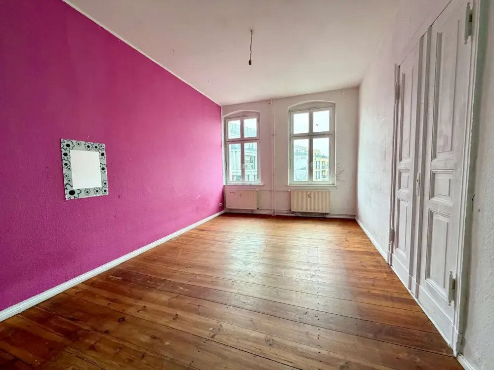 Renovierungsbedürftige 3,5-Zimmer-Wohnung in MEGA-LAGE, unbefristeter Mietvertrag!