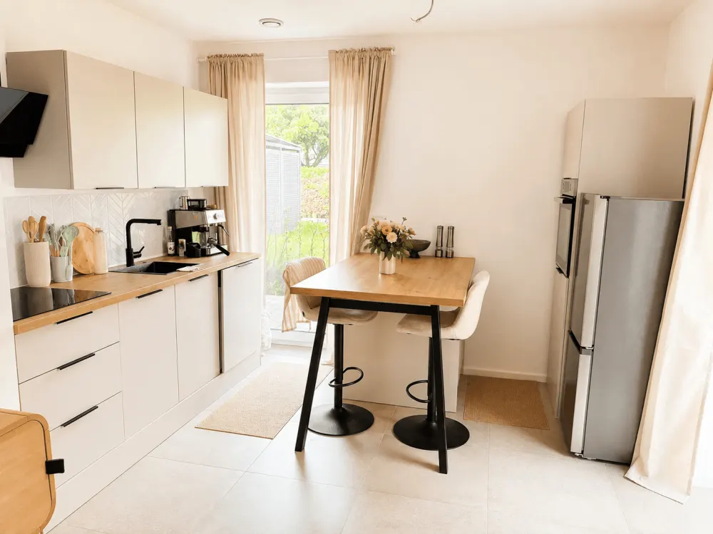 Münster-Wolbeck - Moderne Single-EG-Wohnung mit Terrasse und TG-Stellplatz