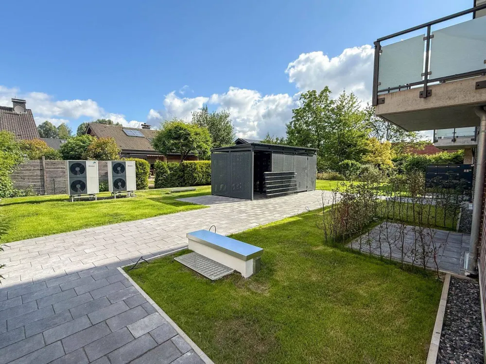 Münster-Wolbeck - Moderne Single-EG-Wohnung mit Terrasse und TG-Stellplatz