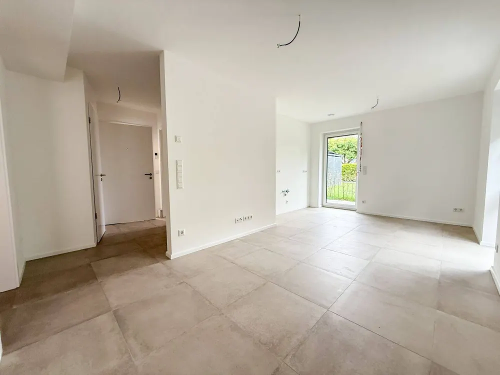 Münster-Wolbeck - Moderne Single-EG-Wohnung mit Terrasse und TG-Stellplatz