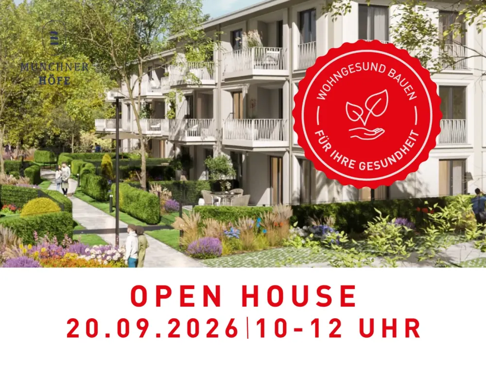 OPEN HOUSE | 20.09.26 | 10 - 12 am | 4-Room Garden Apartment | First Occupancy in München-Aubing