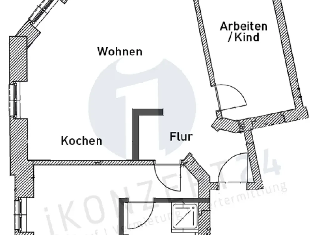 Zentral wohnen mit Komfort: 3 Zimmer, Klima & Fußbodenheizung, 5 Min. zur S-Bahn