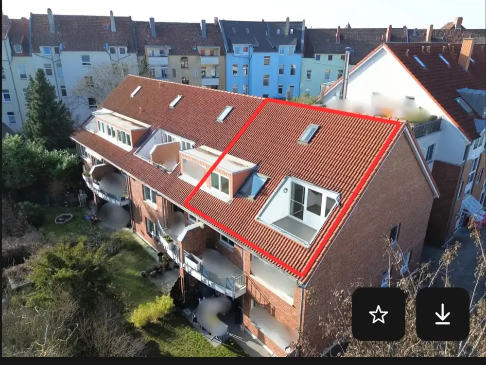 Tolle 2 Zimmer Wohnung über 2 Ebenen