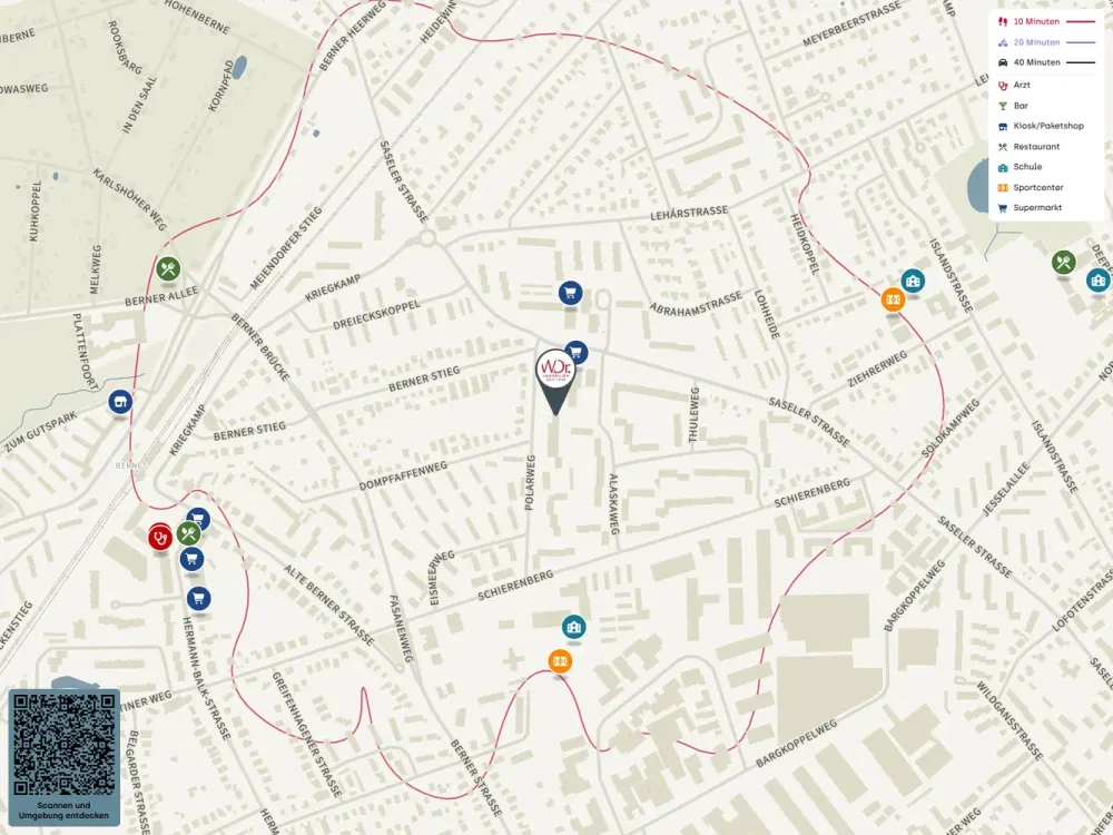 Gepflegte Wohnung zur Miete in Hamburg-Meiendorf- Wentzel Dr.
