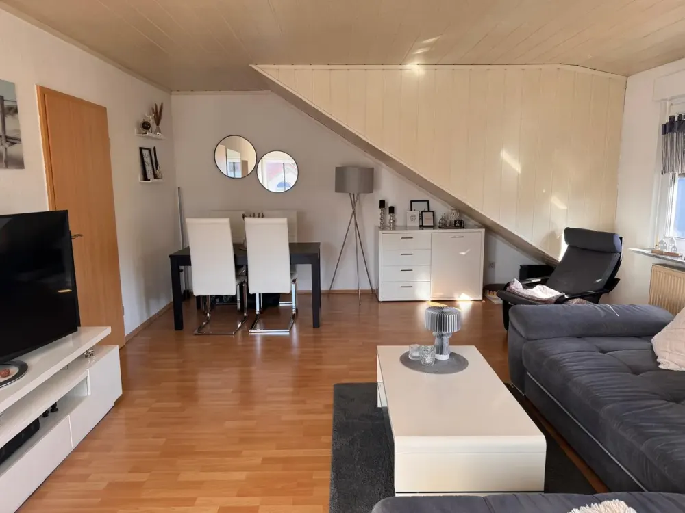 2 Room Attic Apartment from 01.12.2026 Bruchsal-Helmsheim for Rent